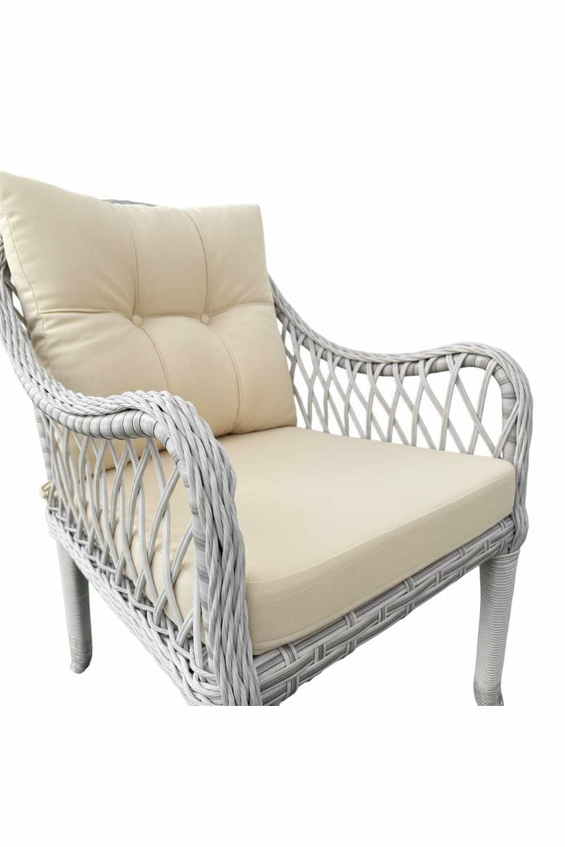 Hage-loungesett Atelier Del Sofa Hisar 3+1+1 (170 x 78 x 56 cm) Beige - Hagemøbler - Loungemøbler - Sofagruppe utendørs
