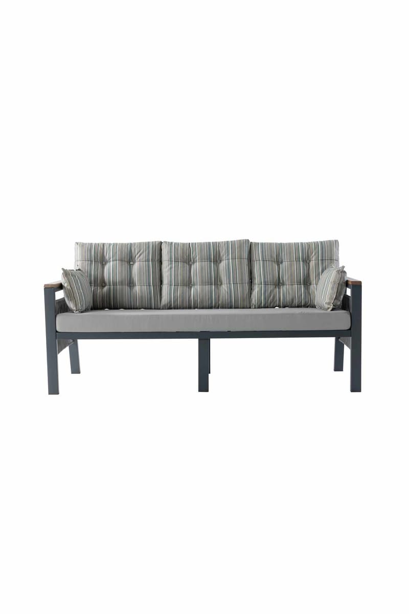 Hage-loungesett Atelier Del Sofa Lilyum 3+1+1+2 (170 x 78 x 60 cm) Flerfarget - Hagemøbler - Loungemøbler - Sofagruppe utendørs