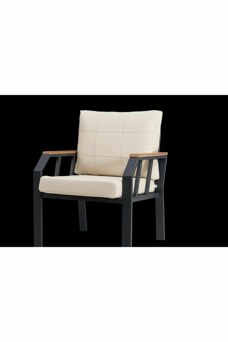 Hage-loungesett Atelier Del Sofa Nergiz 3+1+1 (200 x 78 x 58 cm) Beige - Hagemøbler - Loungemøbler - Sofagruppe utendørs