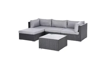 Hagehjørnesofa Sano - Høyrevendt - Hagemøbler - Loungemøbler - Sofagruppe utendørs