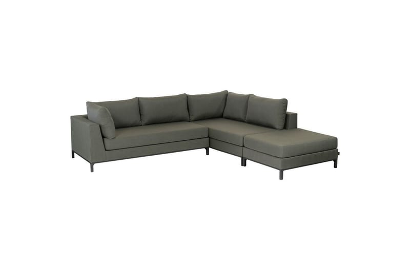 Hageloungesett Sicilië - Grønn, Høyre - Hagemøbler - Loungemøbler - Lounge sofa
