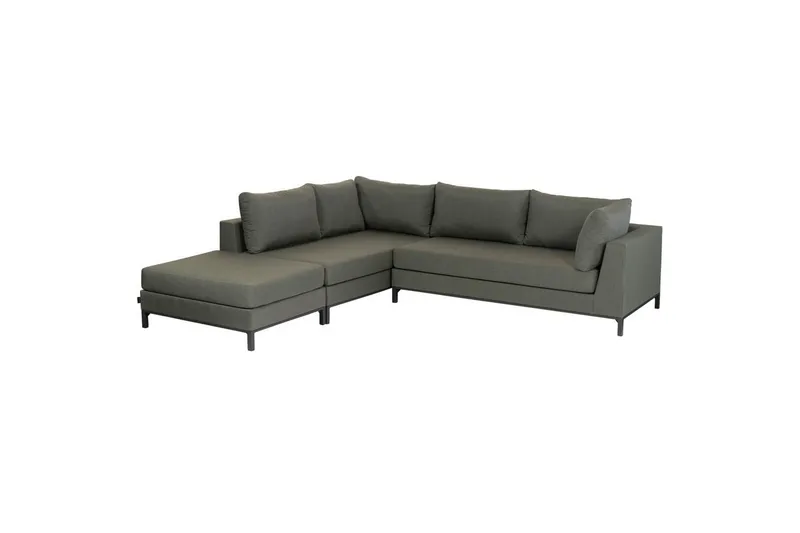 Hageloungesett Sicilië - Grønn, Venstre - Hagemøbler - Loungemøbler - Lounge sofa