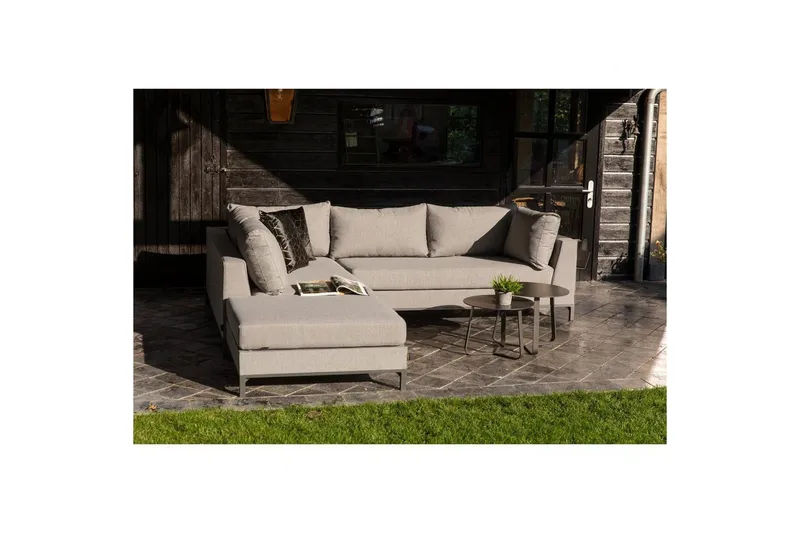 Hageloungesett Sicilië - Taupe, Venstre - Hagemøbler - Loungemøbler - Lounge sofa