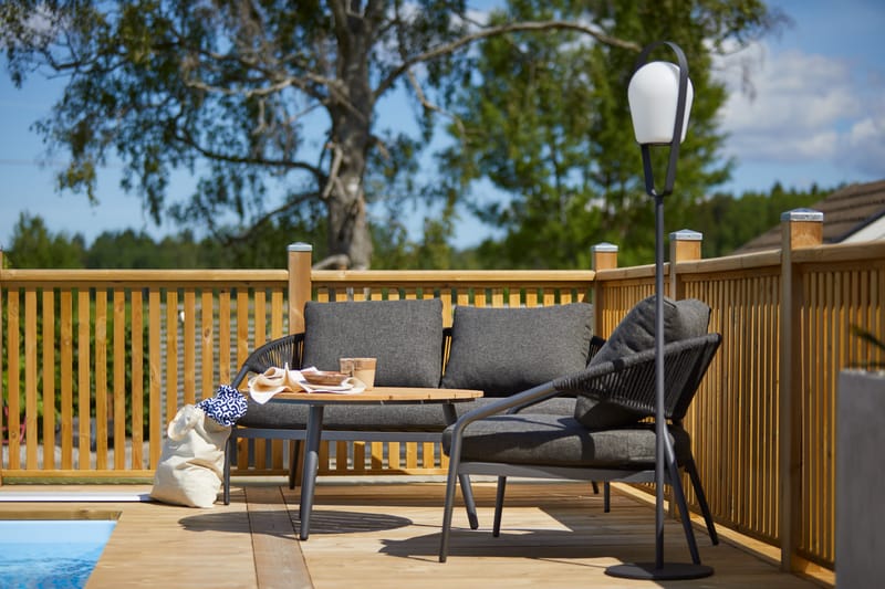 Hillerstorp Ekeryd utesofa antrasittgrå - Hagemøbler - Loungemøbler - Lounge sofa
