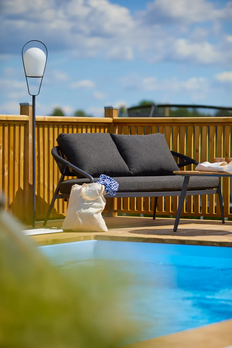 Hillerstorp Ekeryd utesofa antrasittgrå - Hagemøbler - Loungemøbler - Lounge sofa
