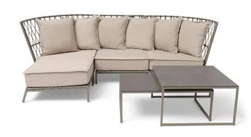 Hillerstorp Jet Set divan - Beige - Hagemøbler - Loungemøbler - Moduler