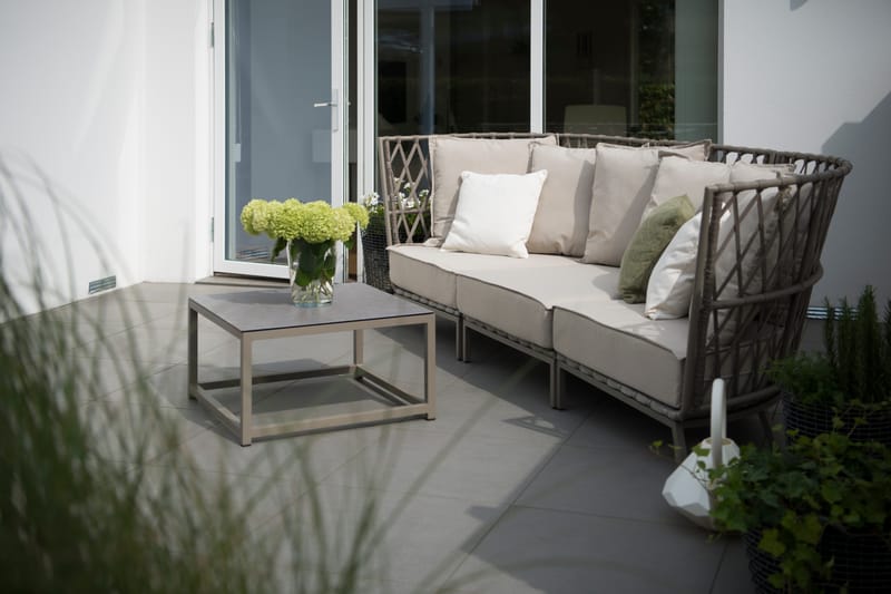 Hillerstorp Jet Set loungesofa 3-seter - Beige - Hagemøbler - Loungemøbler - Lounge sofa