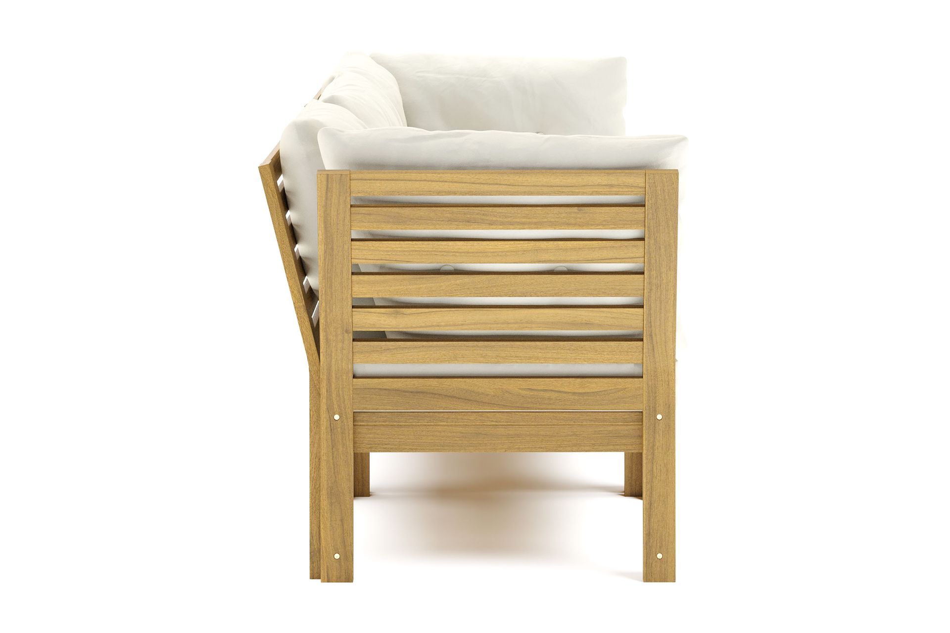 Lindha 3-seters Modulsofa - Beige - Hagemøbler - Loungemøbler - Lounge sofa