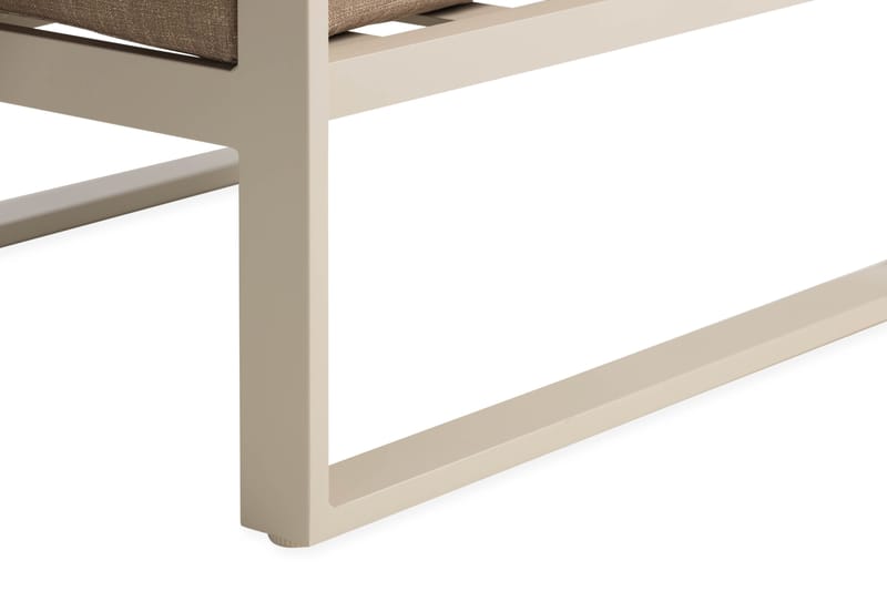 Aspvik Sofagruppe 5-seter - Beige/Grå - Hagemøbler - Loungemøbler - Loungesett