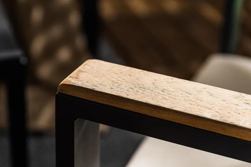 Aspvik Sofagruppe - Svart/Teak - Hagemøbler - Loungemøbler - Loungesett