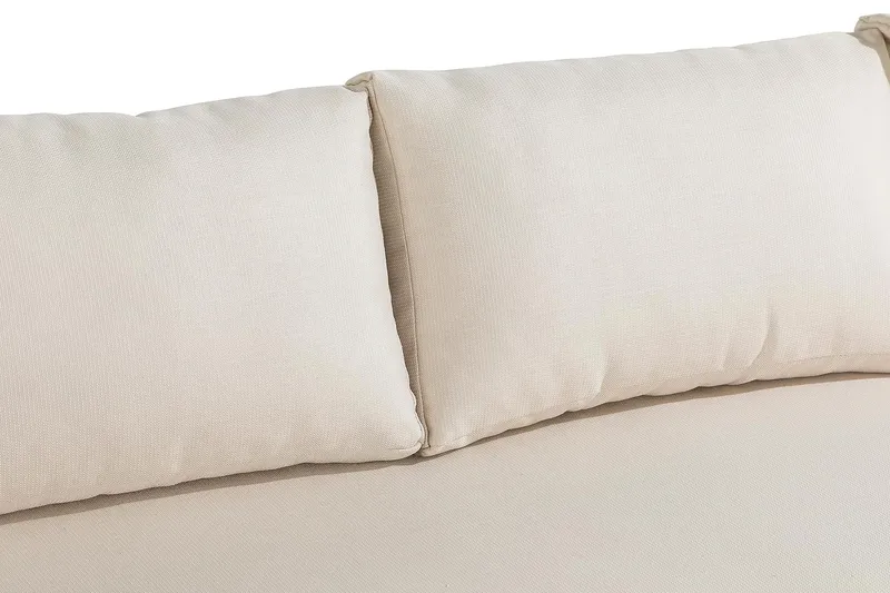 Aspvik Sofagruppe - Svart/Teak - Hagemøbler - Loungemøbler - Loungesett