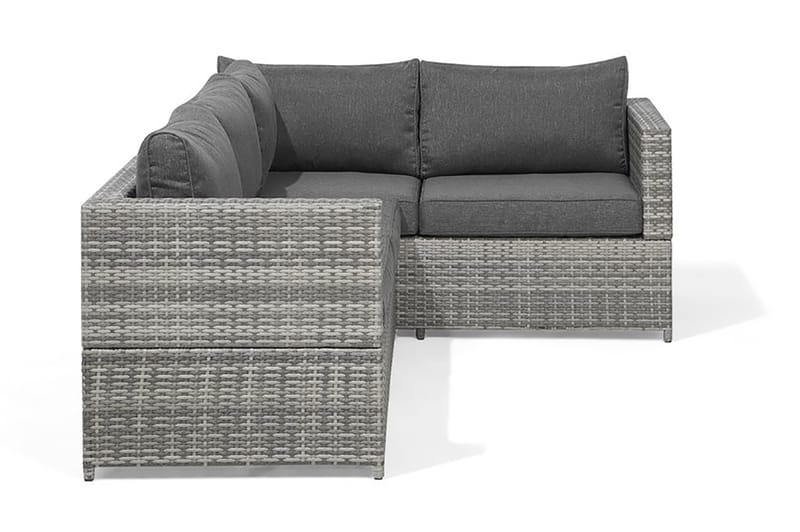 Avola Loungegruppe 212 cm - Grå - Hagemøbler - Loungemøbler - Loungesett