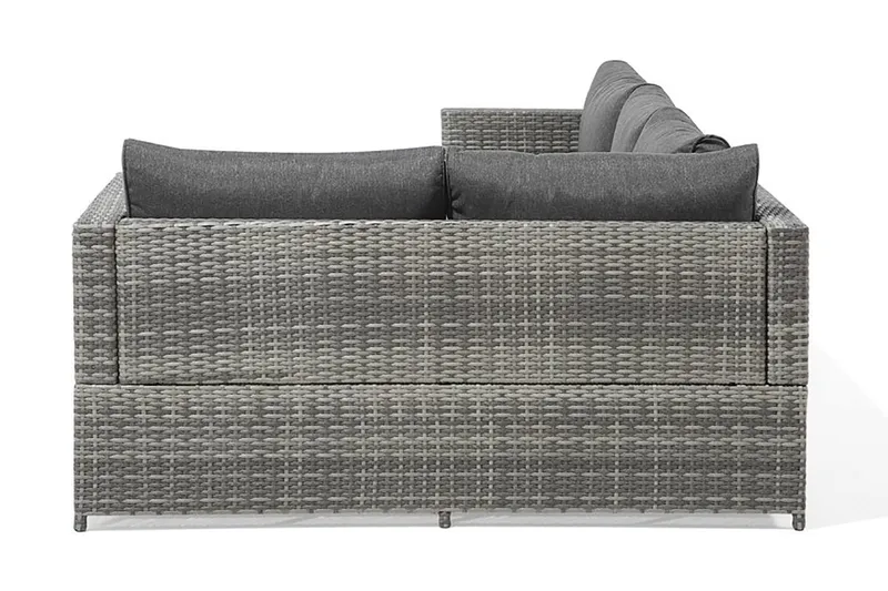 Avola Loungegruppe 212 cm - Grå - Hagemøbler - Loungemøbler - Loungesett