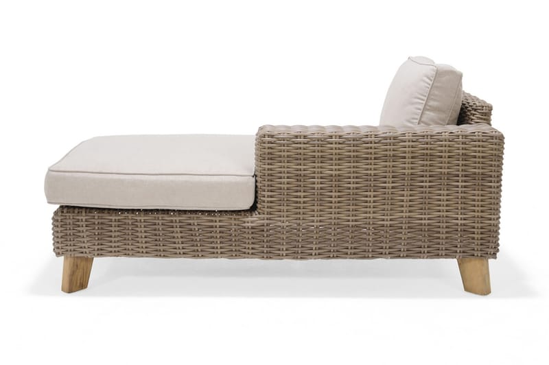 Bahamas Loungegruppe 2-4-seter - Beige - Hage - Utemiljø - Veranda & terrasse - Verandamøbler