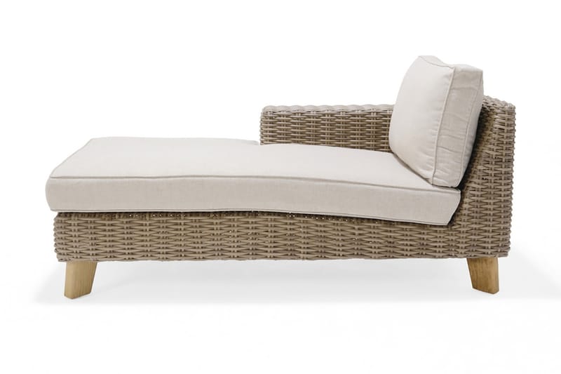Bahamas Loungegruppe 2-4-seter - Beige - Hage - Utemiljø - Veranda & terrasse - Verandamøbler