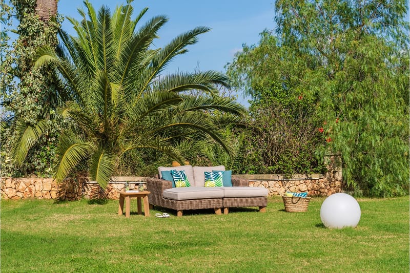 Bahamas Loungegruppe 2-4-seter - Beige - Hage - Utemiljø - Veranda & terrasse - Verandamøbler