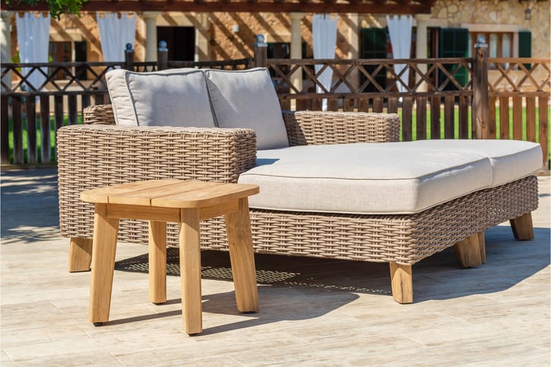 Bahamas Loungegruppe 2-4-seter - Beige - Hage - Utemiljø - Veranda & terrasse - Verandamøbler