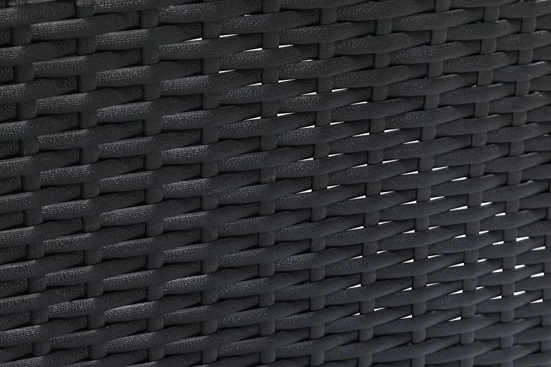 Bahamas Loungegruppe 2-seter - Svart Bord Avslutning - Hage - Utemiljø - Veranda & terrasse - Verandamøbler