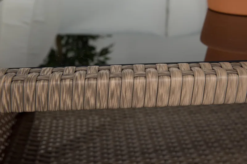 Bahamas Loungegruppe 2 Pers. Bord m Hylle - Sand - Hage - Utemiljø - Veranda & terrasse - Verandamøbler