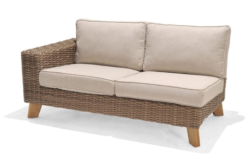 Bahamas Loungegruppe 3-4-seter - Beige - Hage - Utemiljø - Veranda & terrasse - Verandamøbler