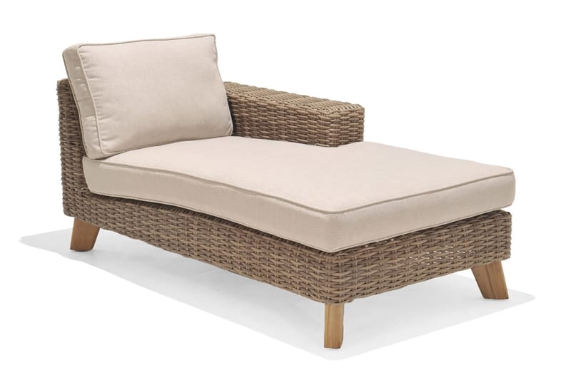 Bahamas Loungegruppe 3-4-seter - Beige - Hage - Utemiljø - Veranda & terrasse - Verandamøbler
