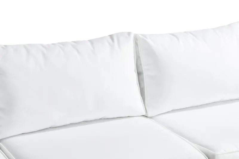 Bahamas Loungegruppe 3-seter - Svart Bord Avslutning - Hage - Utemiljø - Veranda & terrasse - Verandamøbler