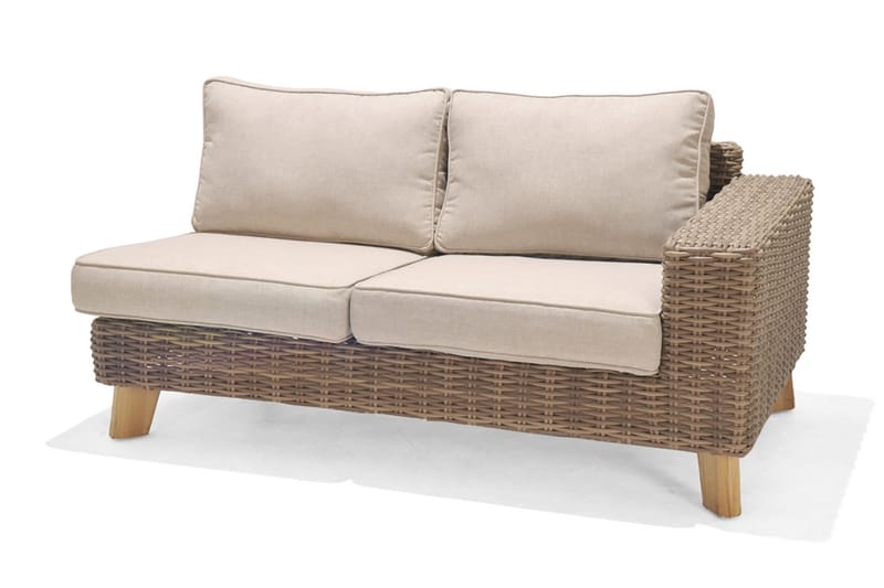 Bahamas Loungegruppe 4-seter - Beige - Hage - Utemiljø - Veranda & terrasse - Verandamøbler