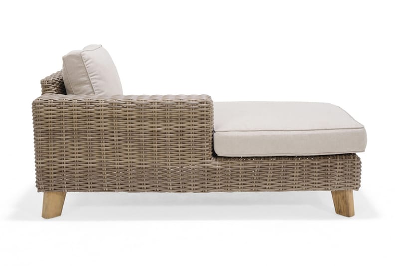 Bahamas Loungegruppe 4-seter - Beige - Hage - Utemiljø - Veranda & terrasse - Verandamøbler