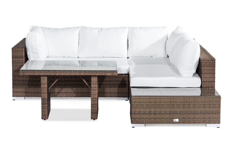 Bahamas Loungegruppe 4-seter - Sand Bord Avslutning - Hage - Utemiljø - Veranda & terrasse - Verandamøbler