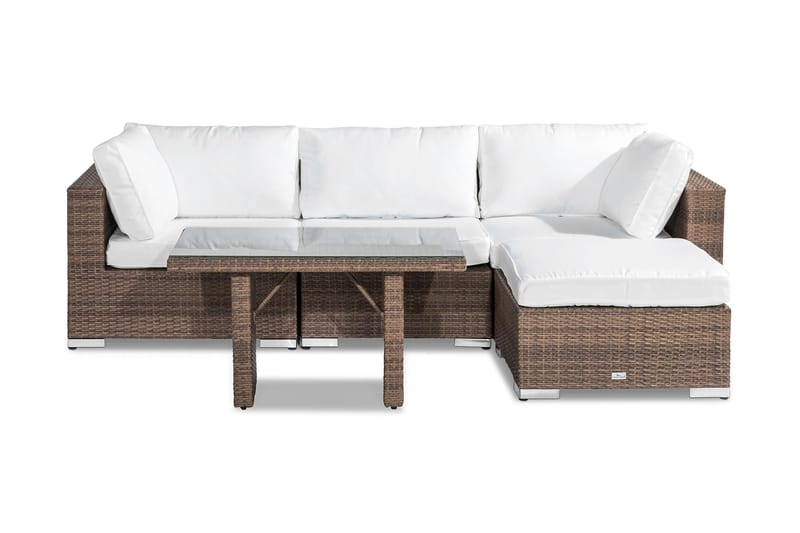 Bahamas Loungegruppe 4-seter - Sand Bord Divan - Hage - Utemiljø - Veranda & terrasse - Verandamøbler