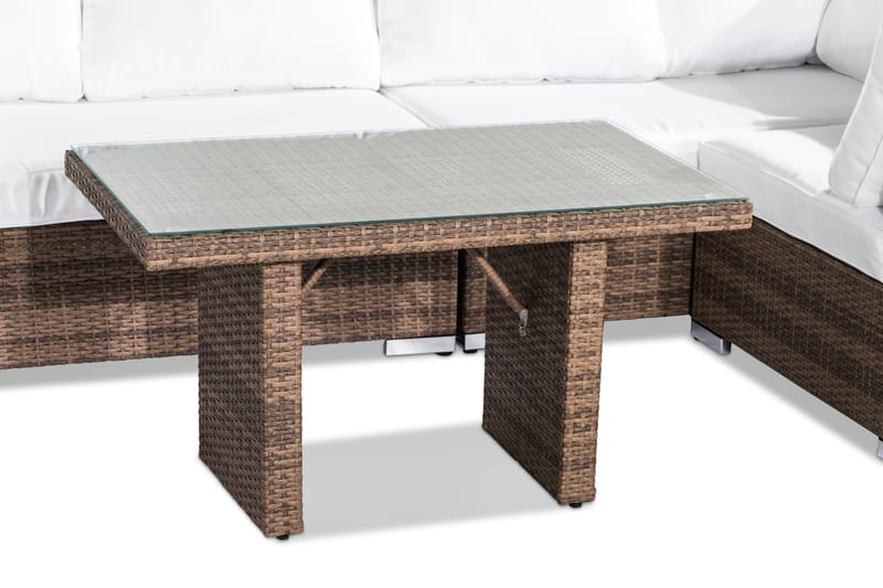 Bahamas Loungegruppe 5-seter - Sand Bord - Hage - Utemiljø - Veranda & terrasse - Verandamøbler