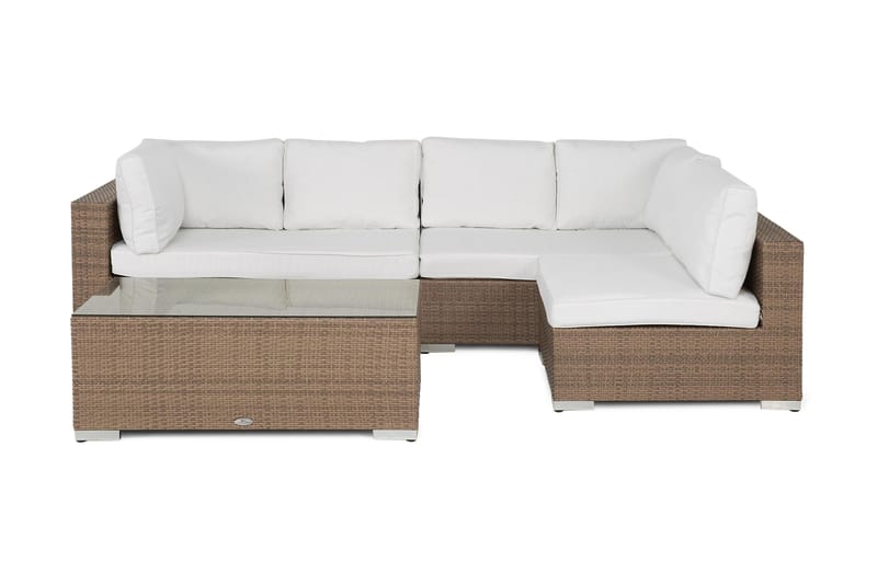 Bahamas Loungegruppe - Sand - Verandamøbler - Sofagruppe utendørs - Loungesett