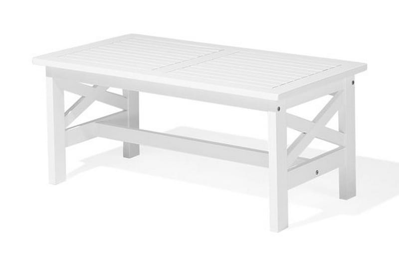 Baltic Loungegruppe 100 cm - Hvit - Hagemøbler - Loungemøbler - Loungesett