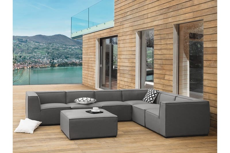 Banuncias Loungegruppe - Grå - Hagemøbler - Loungemøbler - Loungesett