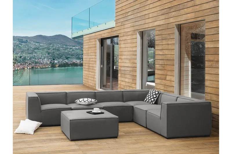 Banuncias Loungegruppe - Grå - Hagemøbler - Loungemøbler - Loungesett