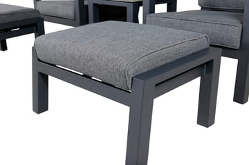 Barcelona Loungegruppe - Svart - Hagemøbler - Loungemøbler - Loungesett