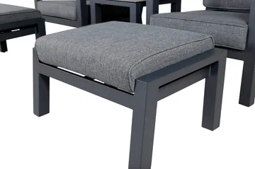 Barcelona Loungegruppe - Svart - Hagemøbler - Loungemøbler - Loungesett