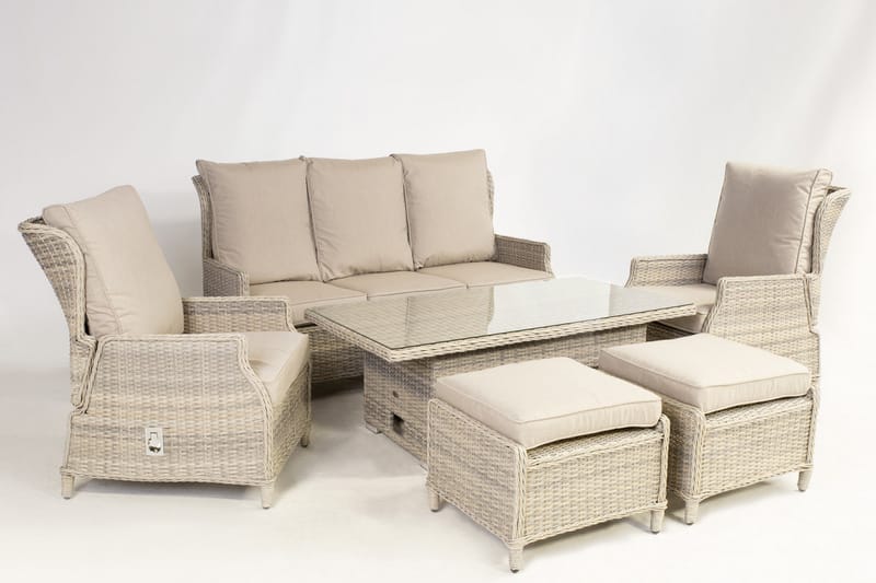 Basel Hagegruppe - Verandamøbler - Sofagruppe utendørs - Loungesett