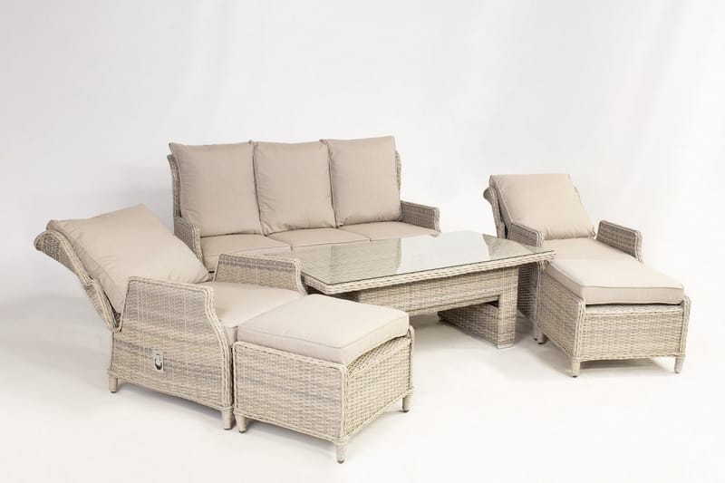 Basel Hagegruppe - Verandamøbler - Sofagruppe utendørs - Loungesett