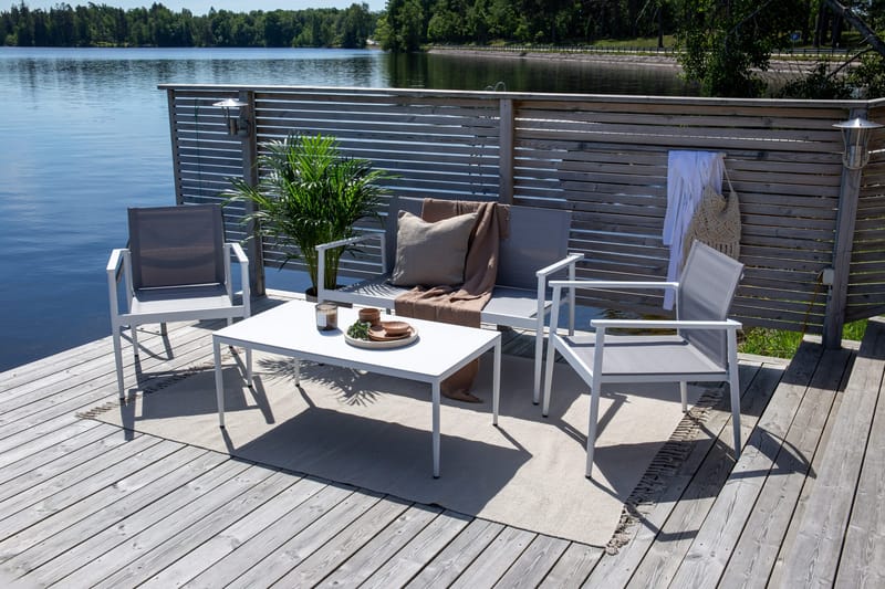 Break Loungegruppe 4-seters, Hvit