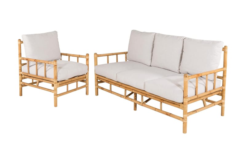 Cane Loungegruppe Brun - Venture Home - Hage - Utemiljø - Veranda & terrasse - Verandamøbler