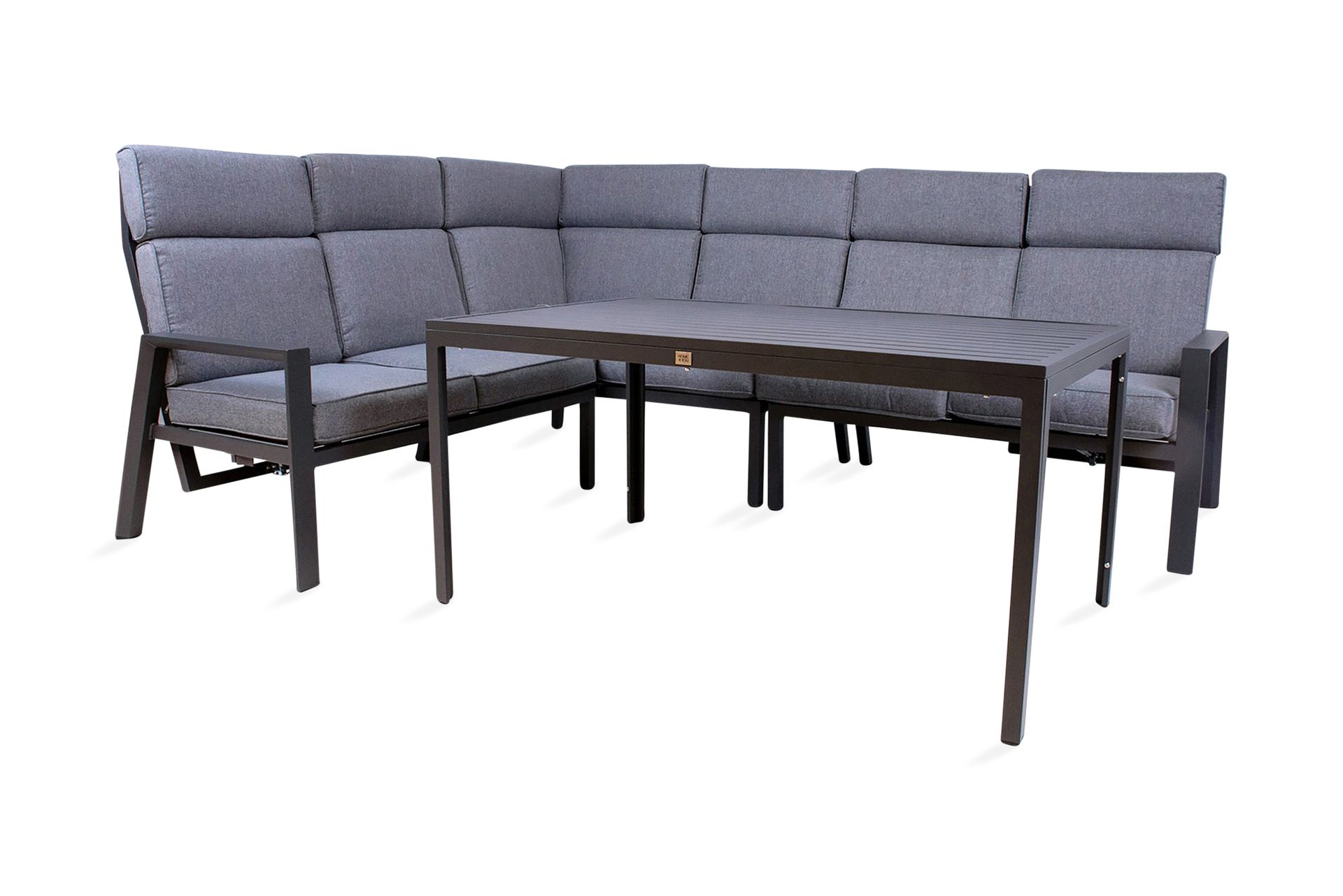 Casten Hagesett Mørkegrå - Hagemøbler - Loungemøbler - Loungesett