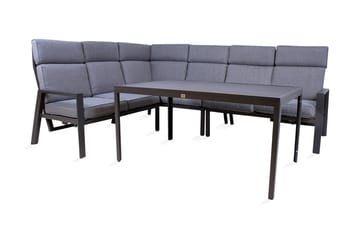 Casten Hagesett Mørkegrå - Hagemøbler - Loungemøbler - Loungesett