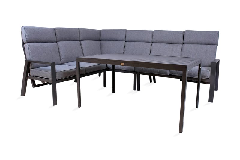 Casten Hagesett Mørkegrå - Hagemøbler - Loungemøbler - Loungesett