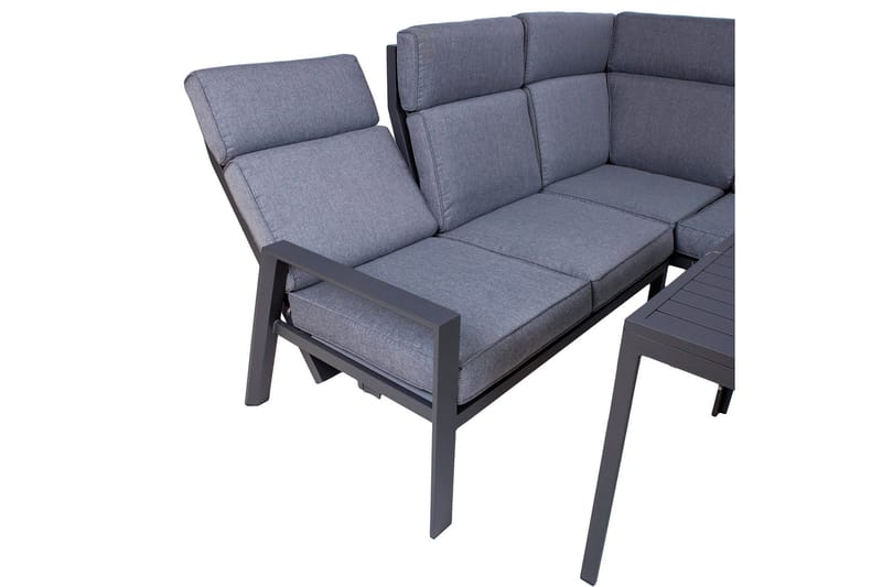 Casten Hagesett Mørkegrå - Hagemøbler - Loungemøbler - Loungesett