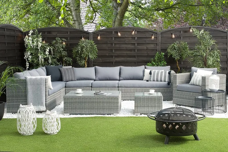 Comfy Loungegruppe 76 cm, Grå