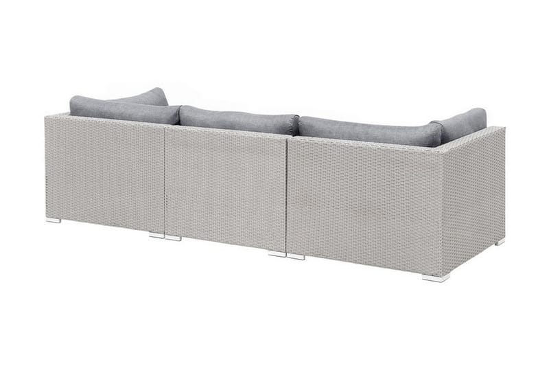 Croze Loungegruppe Kunstrotting - Grå - Hagemøbler - Loungemøbler - Loungesett