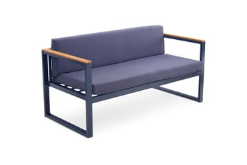 Dalarö Loungegruppe 4-seters Blå - Lyfco - Hagemøbler - Loungemøbler - Loungesett