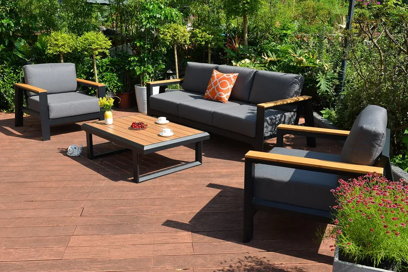 Felino Sofagruppe Svart, undefined