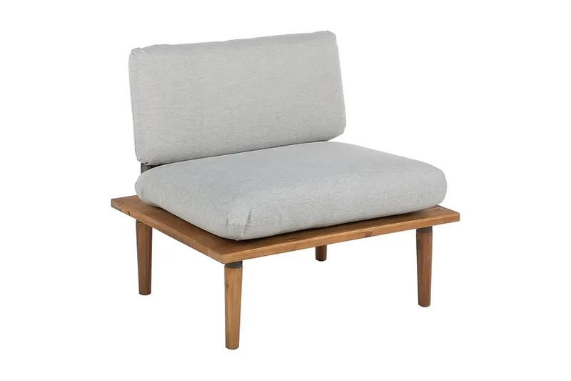 Frascati Loungegruppe 80 cm - Grå - Hagemøbler - Loungemøbler - Loungesett